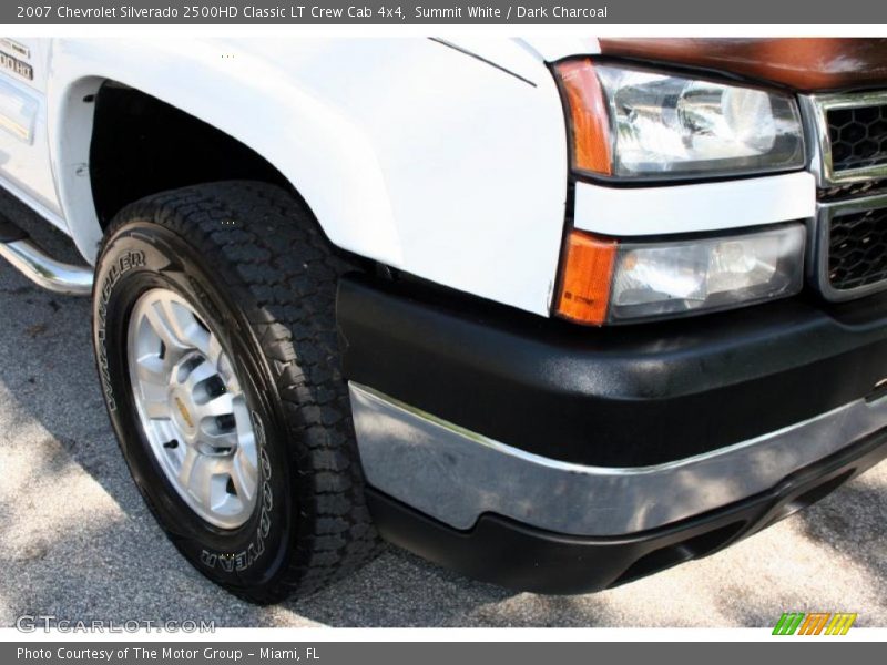 Summit White / Dark Charcoal 2007 Chevrolet Silverado 2500HD Classic LT Crew Cab 4x4