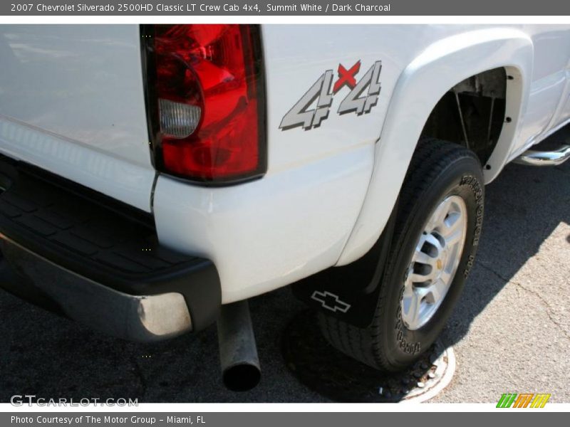 Summit White / Dark Charcoal 2007 Chevrolet Silverado 2500HD Classic LT Crew Cab 4x4
