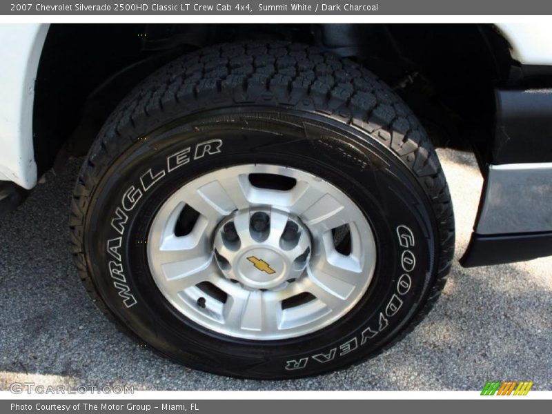 Summit White / Dark Charcoal 2007 Chevrolet Silverado 2500HD Classic LT Crew Cab 4x4