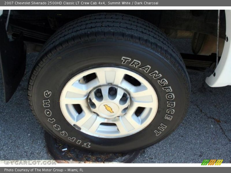Summit White / Dark Charcoal 2007 Chevrolet Silverado 2500HD Classic LT Crew Cab 4x4