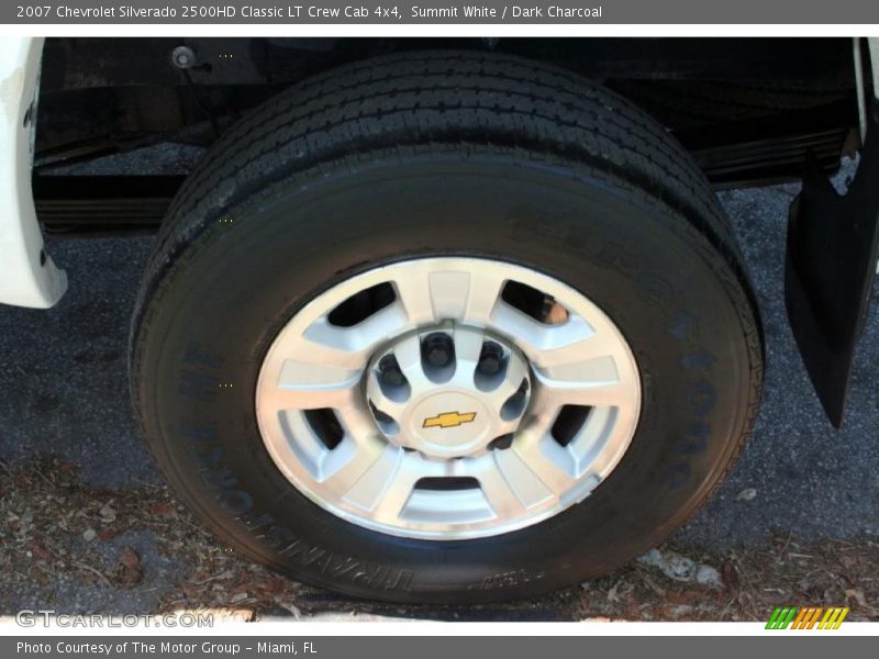 Summit White / Dark Charcoal 2007 Chevrolet Silverado 2500HD Classic LT Crew Cab 4x4