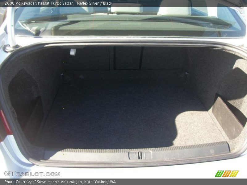Reflex Silver / Black 2008 Volkswagen Passat Turbo Sedan