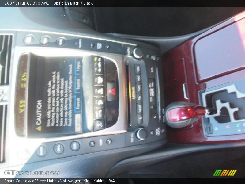 Obsidian Black / Black 2007 Lexus GS 350 AWD
