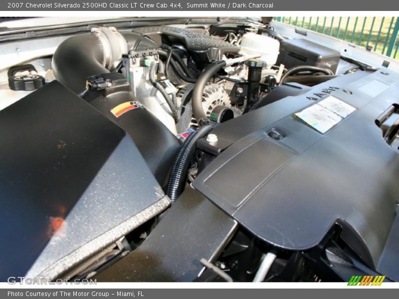 Summit White / Dark Charcoal 2007 Chevrolet Silverado 2500HD Classic LT Crew Cab 4x4