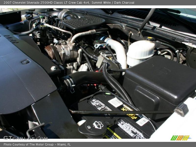 Summit White / Dark Charcoal 2007 Chevrolet Silverado 2500HD Classic LT Crew Cab 4x4