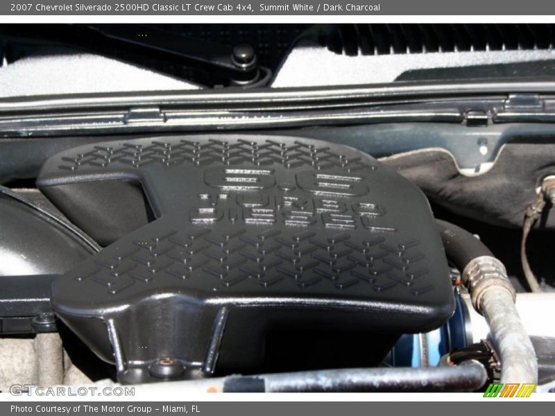 Summit White / Dark Charcoal 2007 Chevrolet Silverado 2500HD Classic LT Crew Cab 4x4