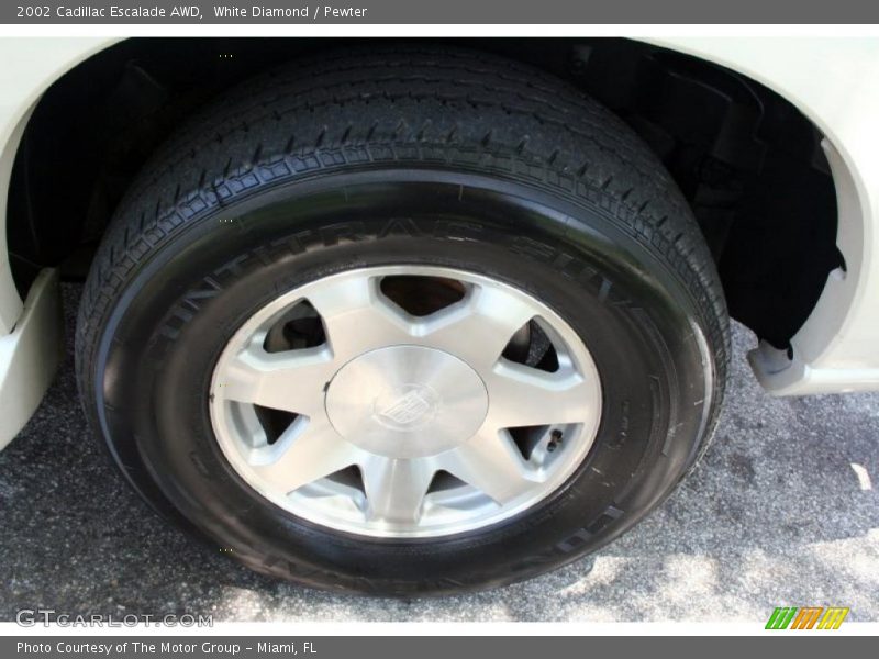 White Diamond / Pewter 2002 Cadillac Escalade AWD