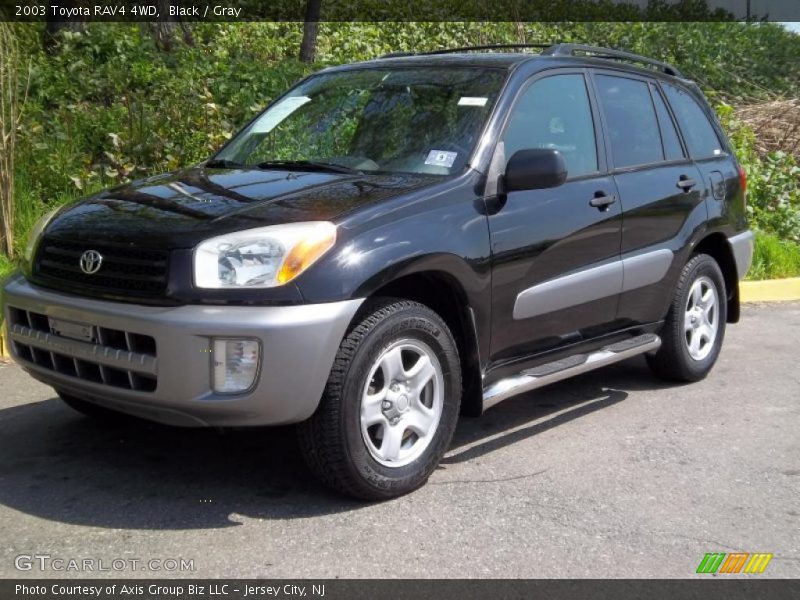 Black / Gray 2003 Toyota RAV4 4WD