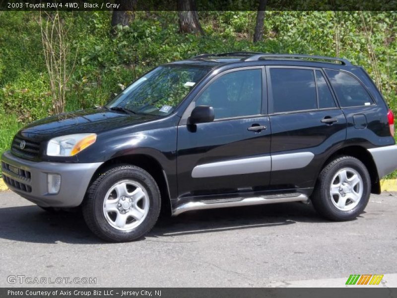 Black / Gray 2003 Toyota RAV4 4WD