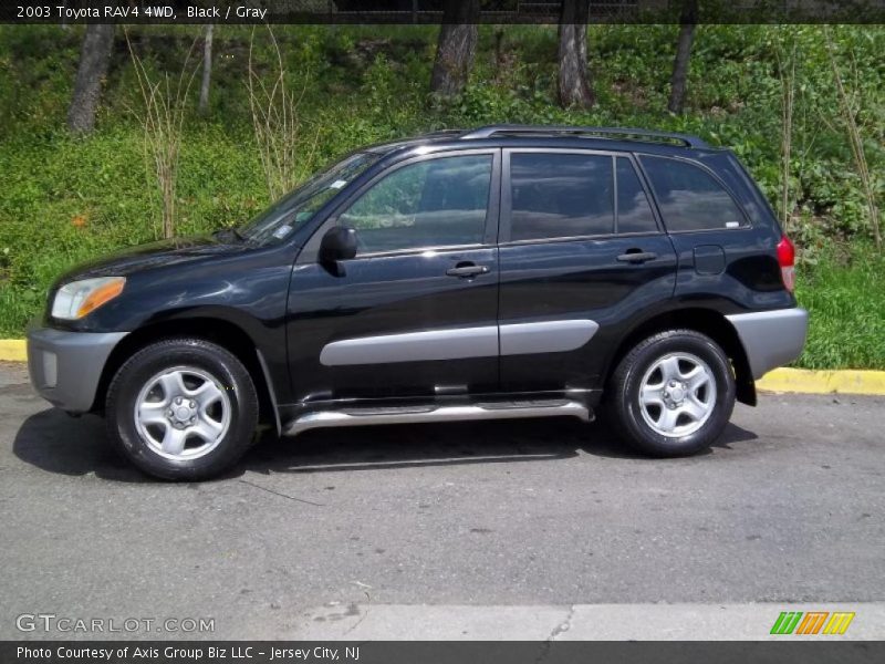 Black / Gray 2003 Toyota RAV4 4WD