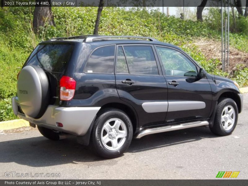 Black / Gray 2003 Toyota RAV4 4WD