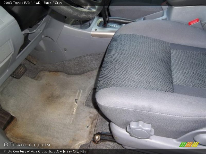 Black / Gray 2003 Toyota RAV4 4WD