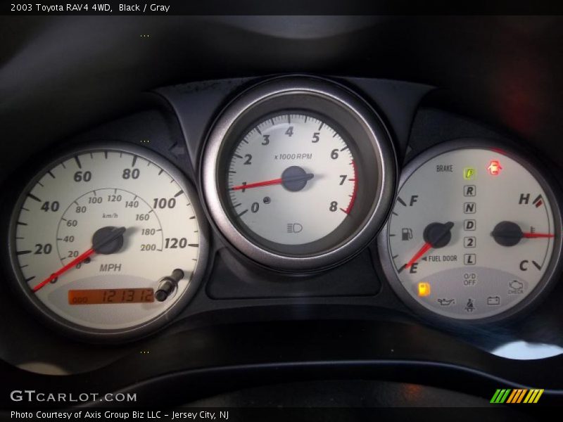 Black / Gray 2003 Toyota RAV4 4WD