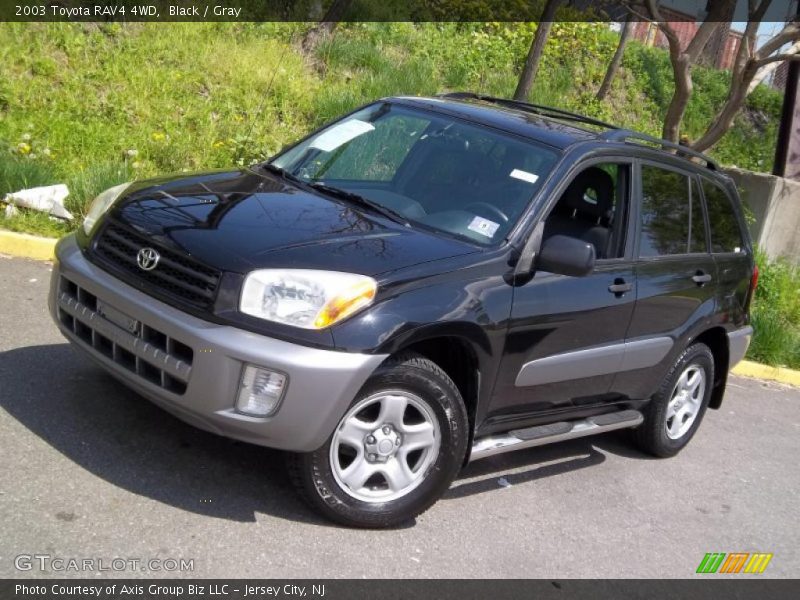 Black / Gray 2003 Toyota RAV4 4WD