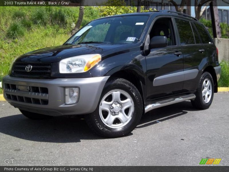 Black / Gray 2003 Toyota RAV4 4WD