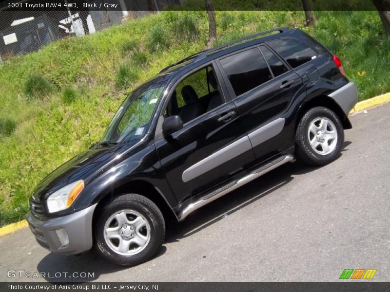 Black / Gray 2003 Toyota RAV4 4WD