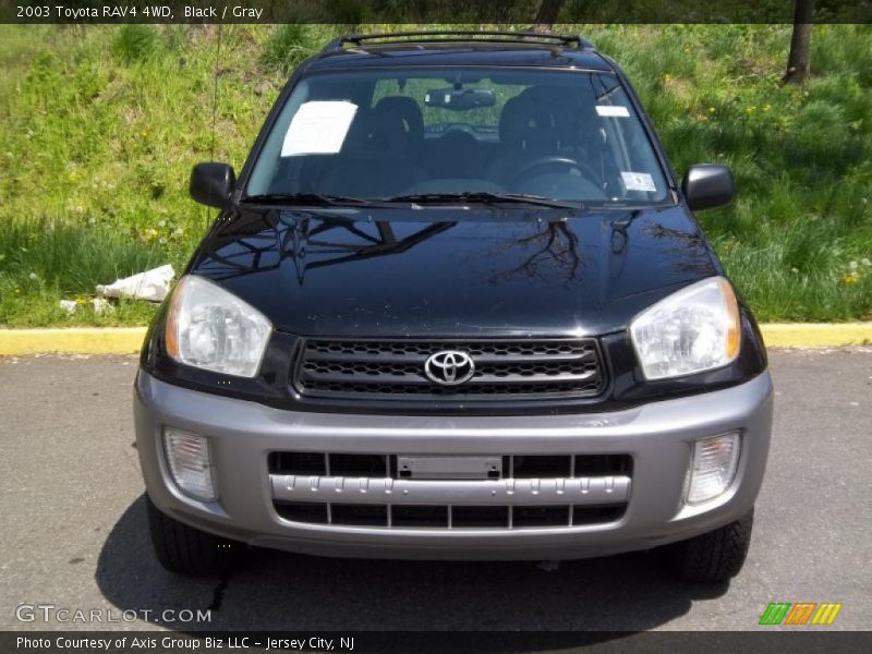 Black / Gray 2003 Toyota RAV4 4WD