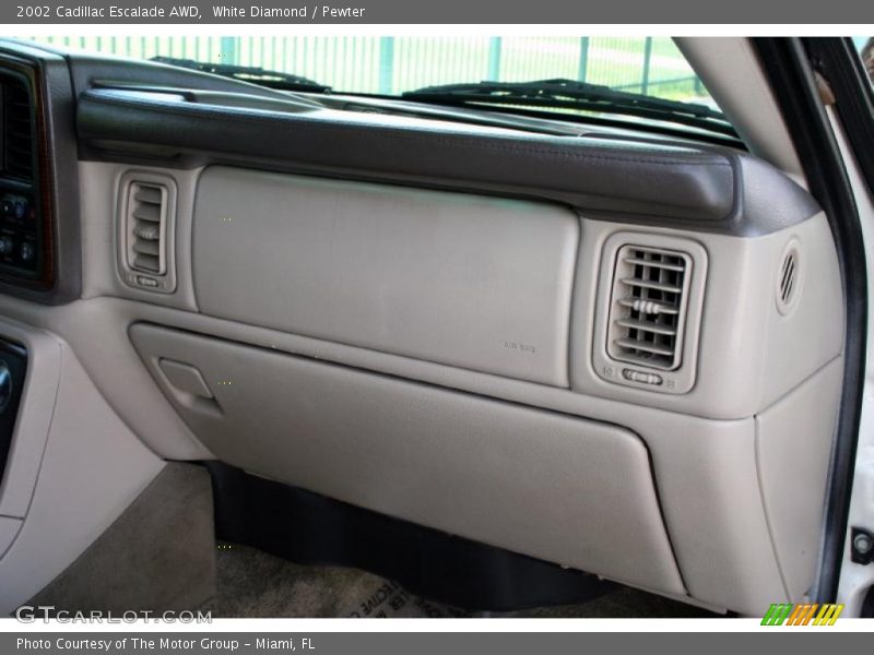 White Diamond / Pewter 2002 Cadillac Escalade AWD