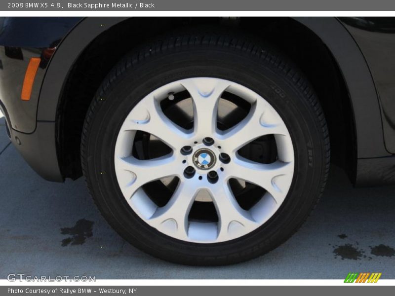 Black Sapphire Metallic / Black 2008 BMW X5 4.8i