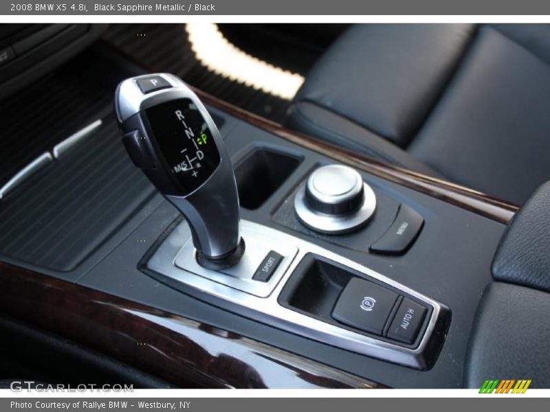 Black Sapphire Metallic / Black 2008 BMW X5 4.8i