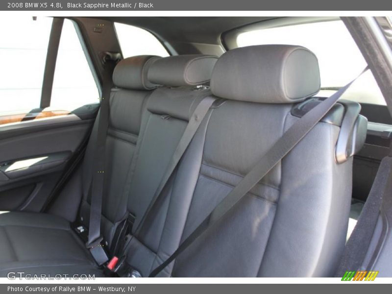 Black Sapphire Metallic / Black 2008 BMW X5 4.8i