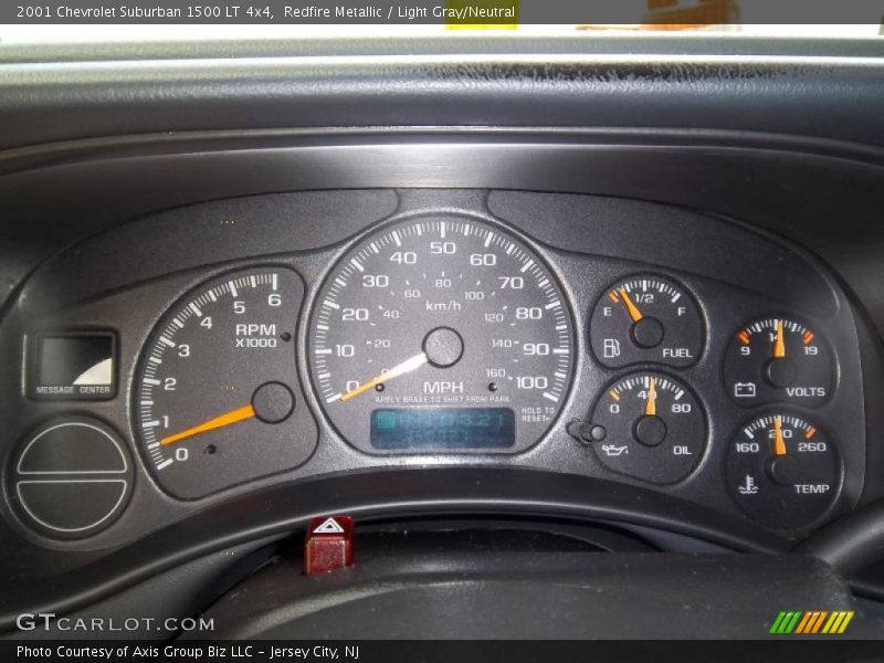  2001 Suburban 1500 LT 4x4 1500 LT 4x4 Gauges