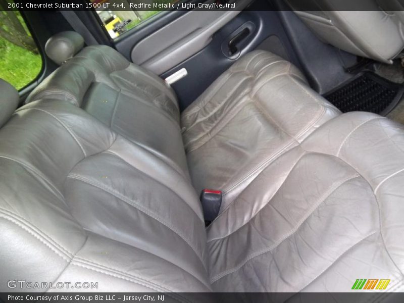 Redfire Metallic / Light Gray/Neutral 2001 Chevrolet Suburban 1500 LT 4x4