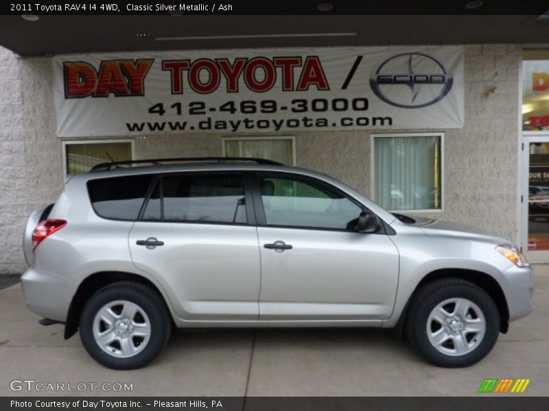 Classic Silver Metallic / Ash 2011 Toyota RAV4 I4 4WD