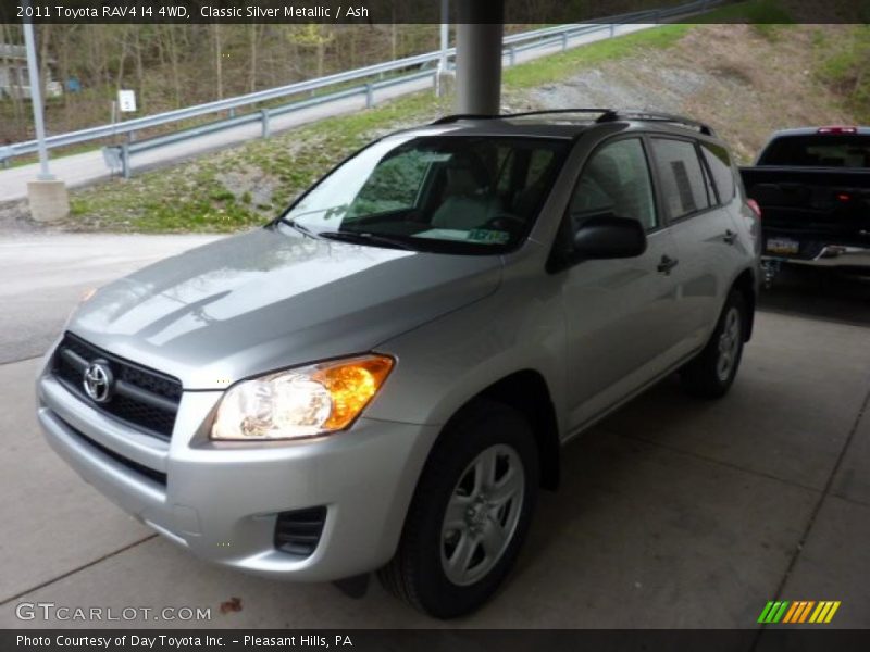 Classic Silver Metallic / Ash 2011 Toyota RAV4 I4 4WD