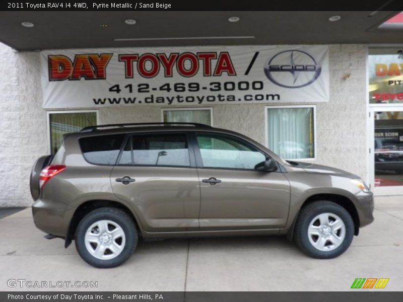 Pyrite Metallic / Sand Beige 2011 Toyota RAV4 I4 4WD
