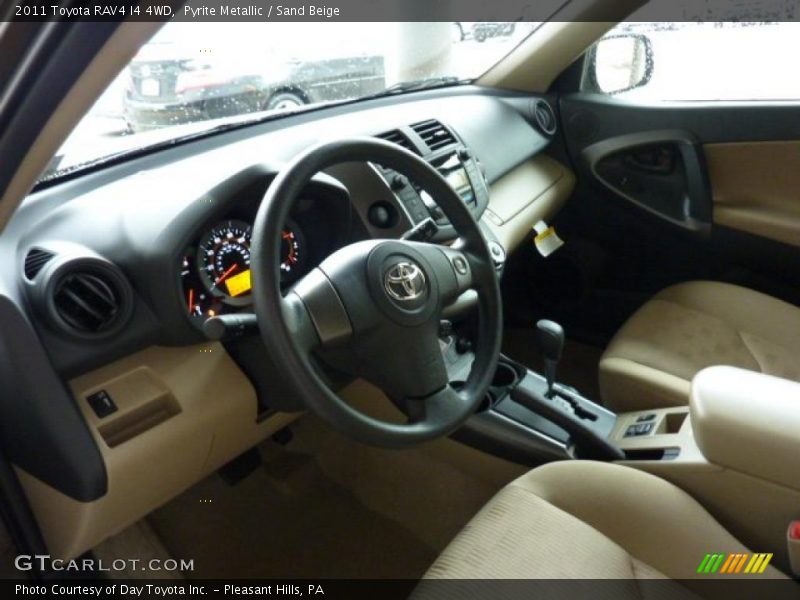 Pyrite Metallic / Sand Beige 2011 Toyota RAV4 I4 4WD