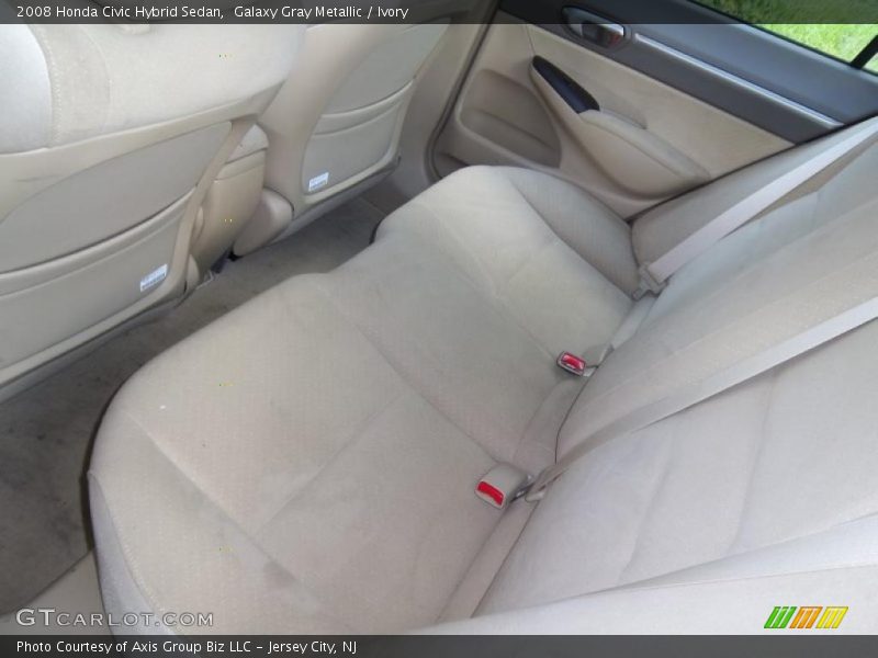 Galaxy Gray Metallic / Ivory 2008 Honda Civic Hybrid Sedan