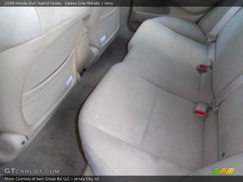 Galaxy Gray Metallic / Ivory 2008 Honda Civic Hybrid Sedan