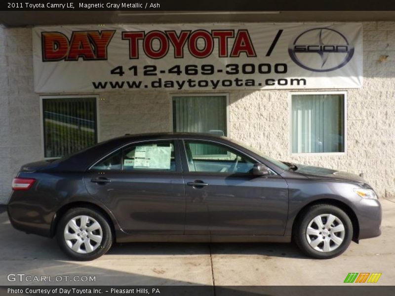Magnetic Gray Metallic / Ash 2011 Toyota Camry LE
