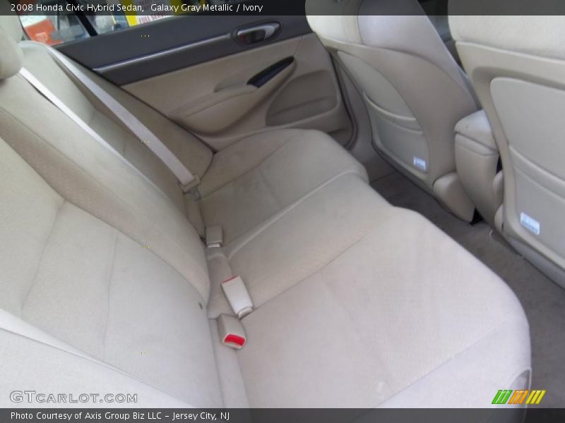 Galaxy Gray Metallic / Ivory 2008 Honda Civic Hybrid Sedan