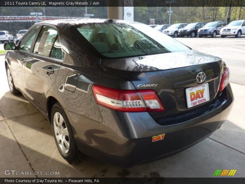 Magnetic Gray Metallic / Ash 2011 Toyota Camry LE