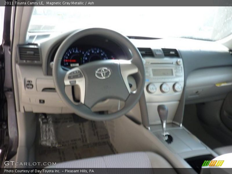 Magnetic Gray Metallic / Ash 2011 Toyota Camry LE