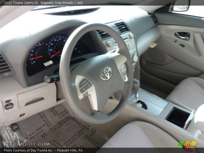 Magnetic Gray Metallic / Ash 2011 Toyota Camry LE