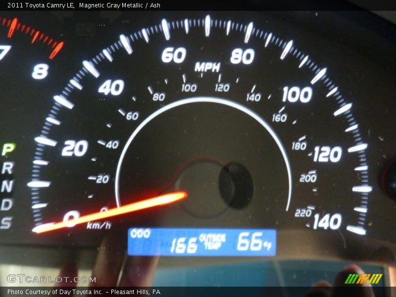 Magnetic Gray Metallic / Ash 2011 Toyota Camry LE