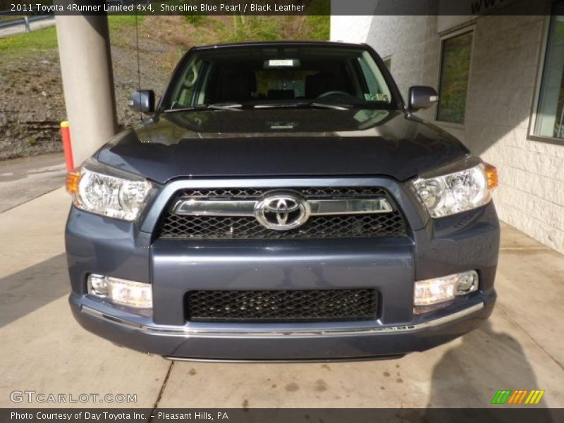 Shoreline Blue Pearl / Black Leather 2011 Toyota 4Runner Limited 4x4