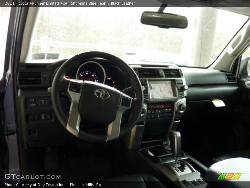 Shoreline Blue Pearl / Black Leather 2011 Toyota 4Runner Limited 4x4