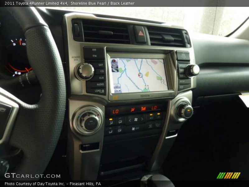Shoreline Blue Pearl / Black Leather 2011 Toyota 4Runner Limited 4x4