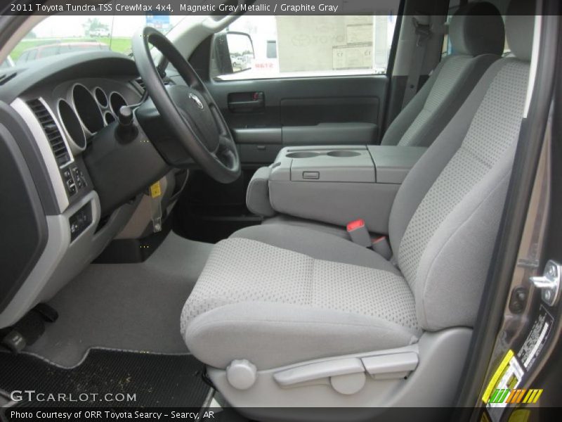  2011 Tundra TSS CrewMax 4x4 Graphite Gray Interior