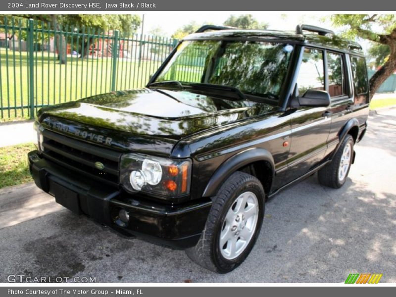 Java Black / Black 2004 Land Rover Discovery HSE