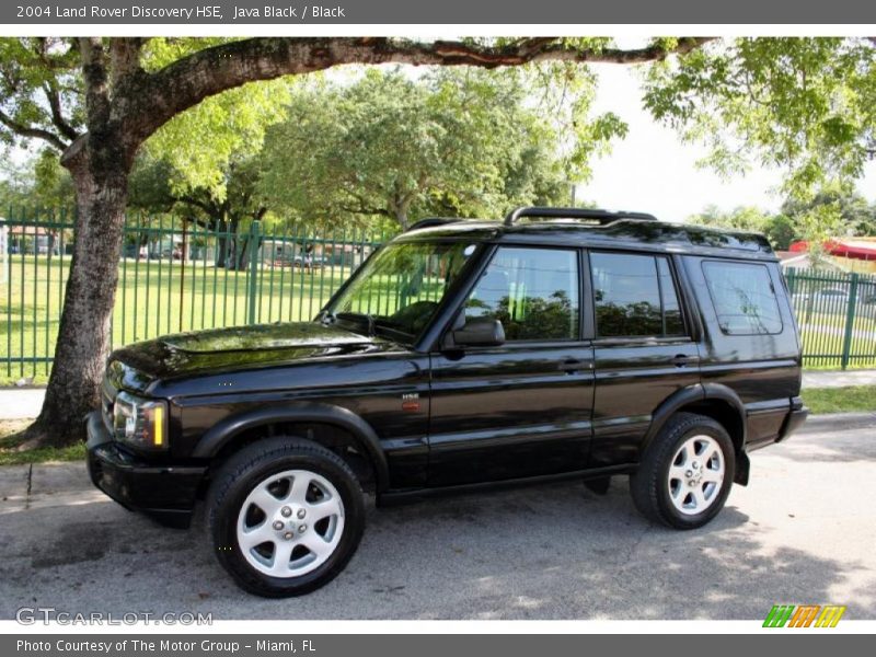 Java Black / Black 2004 Land Rover Discovery HSE