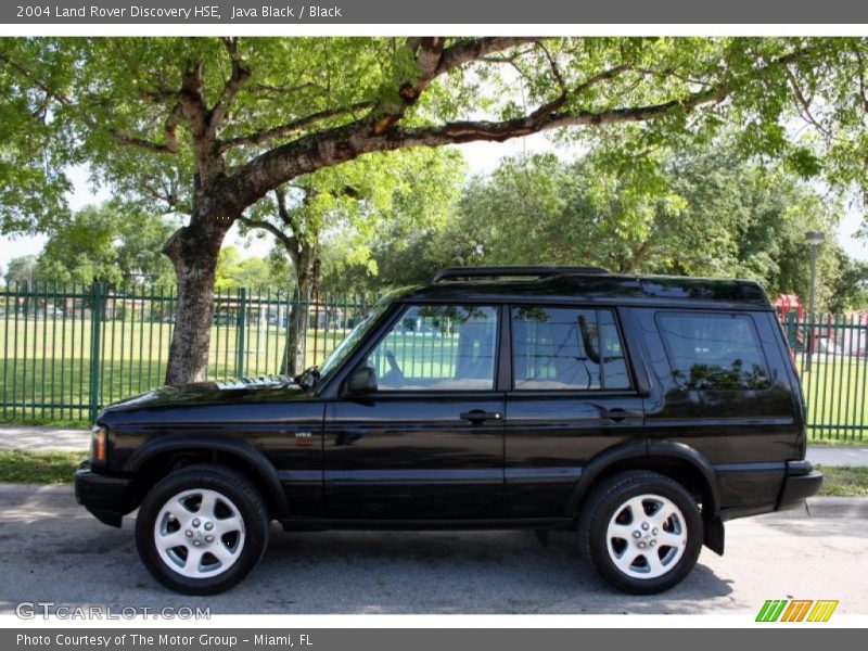 Java Black / Black 2004 Land Rover Discovery HSE