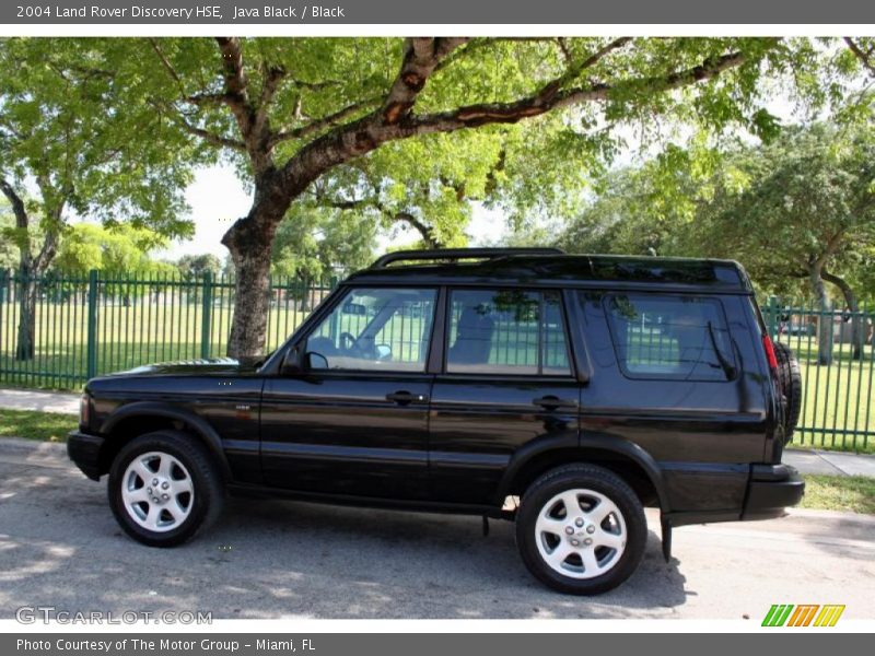 Java Black / Black 2004 Land Rover Discovery HSE