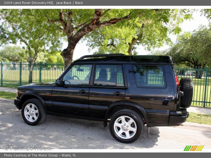 Java Black / Black 2004 Land Rover Discovery HSE