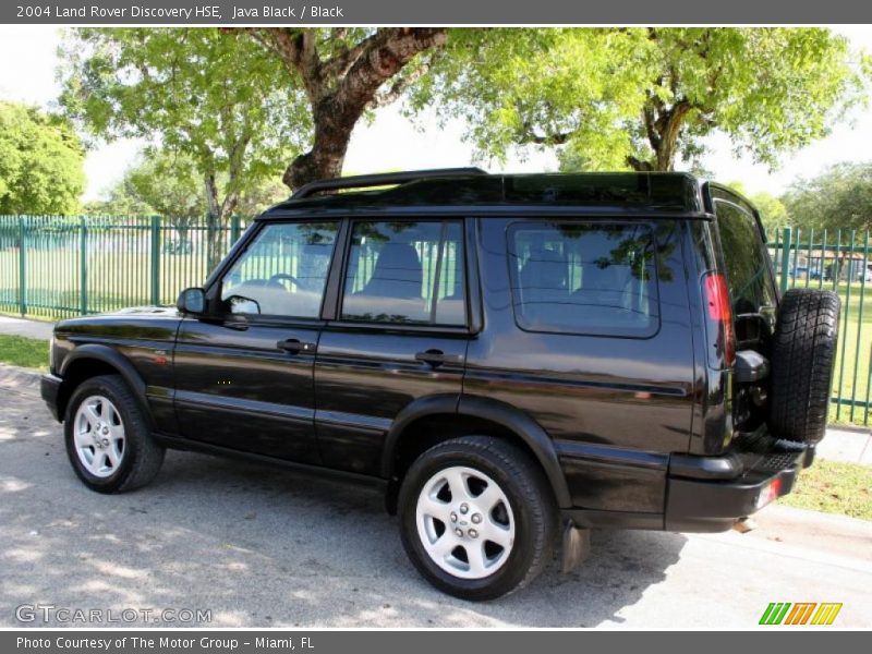 Java Black / Black 2004 Land Rover Discovery HSE