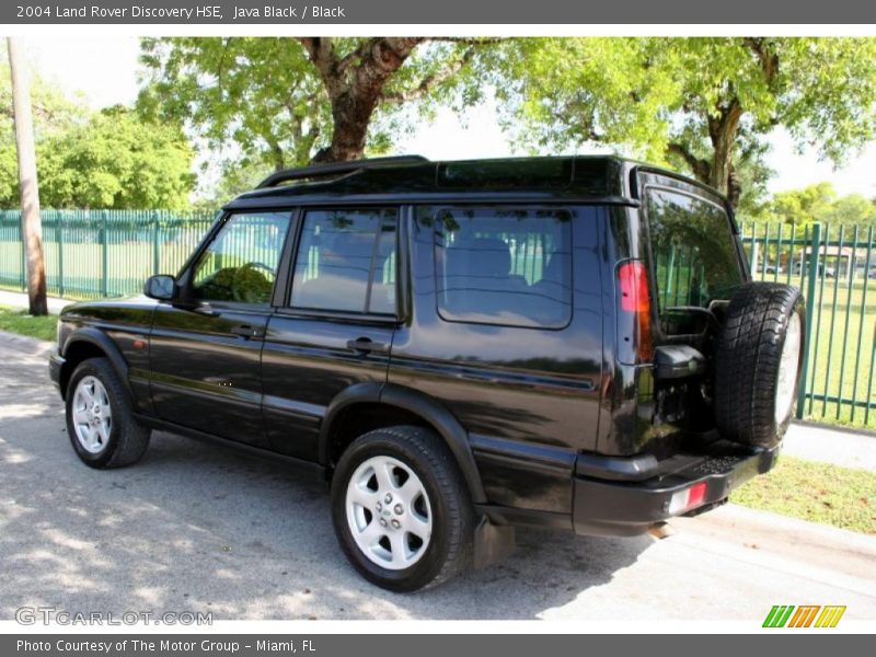 Java Black / Black 2004 Land Rover Discovery HSE